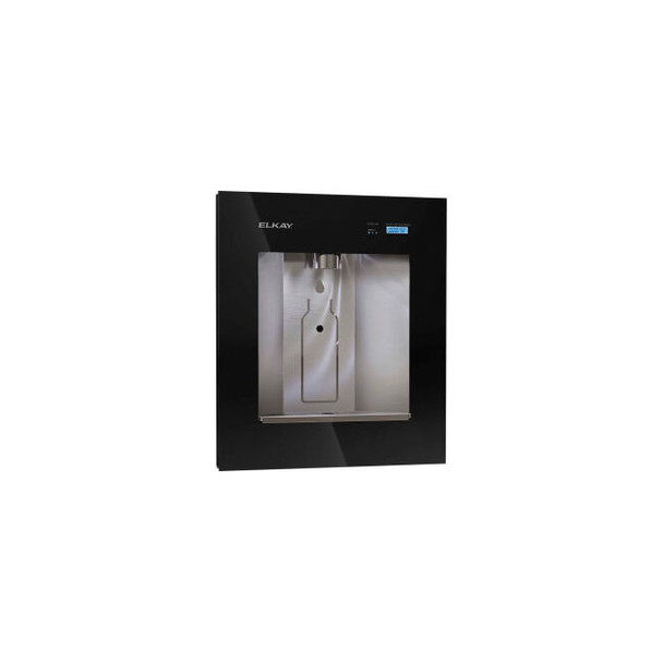 Elkay ezH2O Liv Pro In-Wall Filtered Water Dispenser Non-refrigerated Midnight L