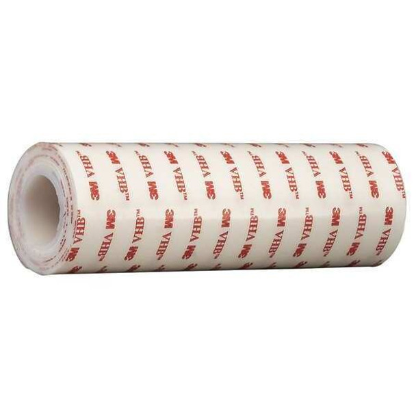 3m Double Sided VHB Foam Tape,1 yd L,6" W 4950