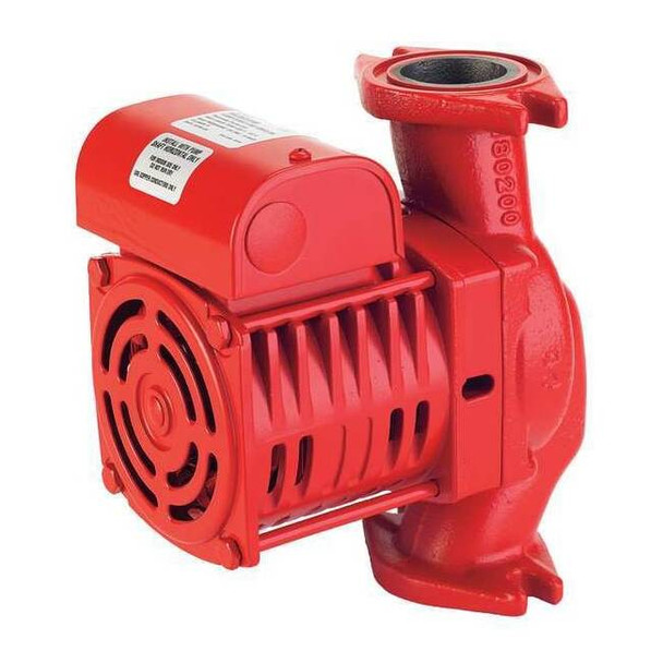 Hot Water Circulating Pump, 1/6 hp, 120v, 1 Phase, Flange Connection