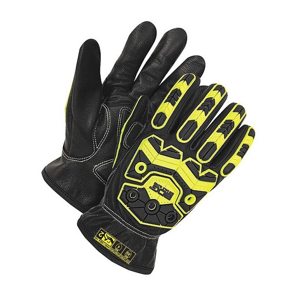 Bdg Cut-Resistant Leather Gloves, Cut Level A5 ,M 1 PR 20-1-10750-M