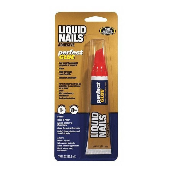 Adhesive, Fuze*It Perfect Glue Series, Tan, 4 to 8 hr Full Cure, 0.75 oz, Tube
