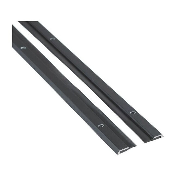 National Guard Astragal, Aluminum, 1-1/4in.H, PK2 115NDKB-96x2