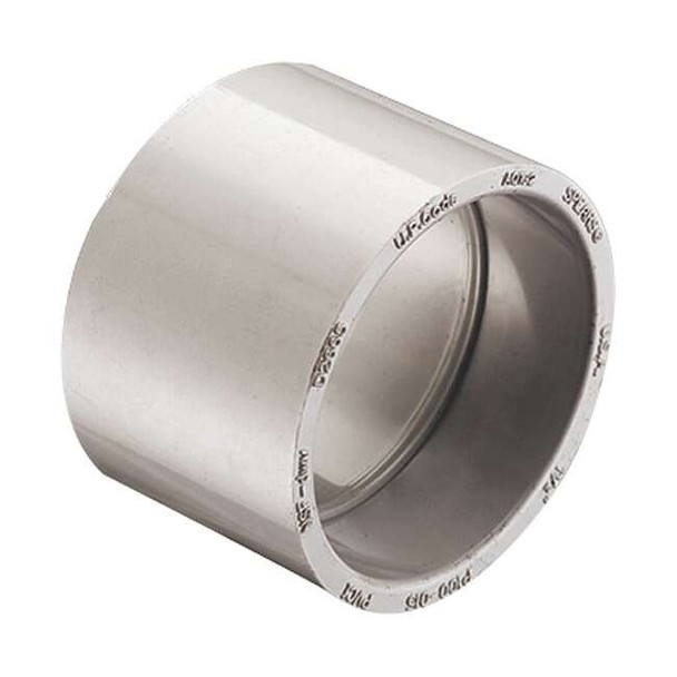 Manufacturer Varies PVC Coupling, Socket, 4 in Pipe Size P100-040