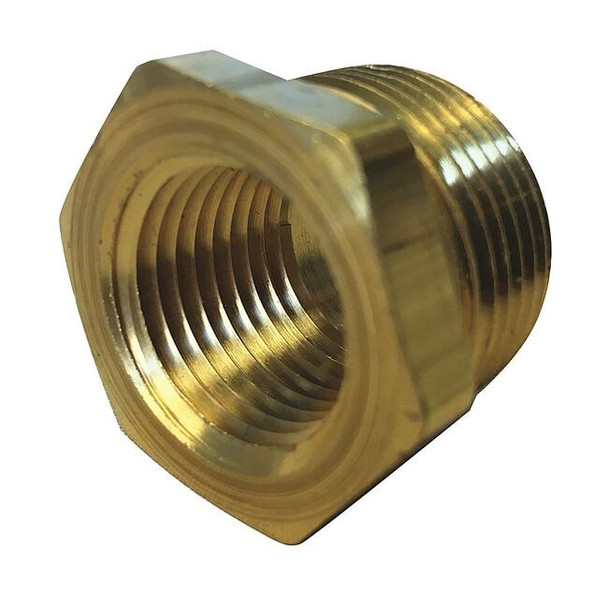 Weatherhead Hose Adapter, 3/8", NPTF, 1/8", NPTF 3220X6X2