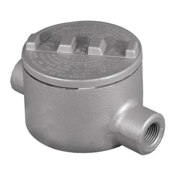 Appleton Electric Conduit Outlet Body,Iron,Trd Sz 1/2in GRC50