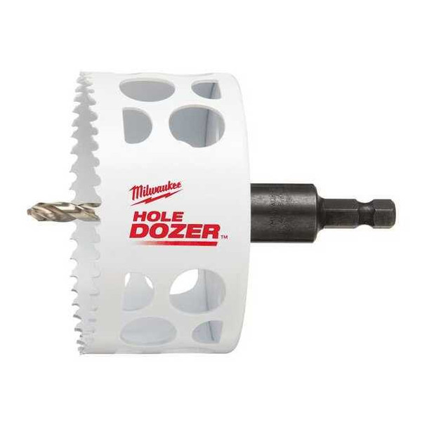 Milwaukee Tool 3-1/2 in. HOLE DOZER Bi-Metal Hole Saw with Arbor 49-56-9682