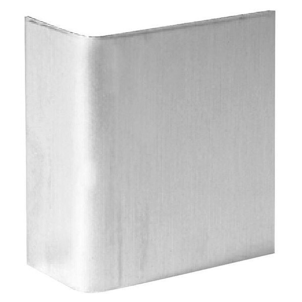 Rockwood Security Door Protector, 1"W X 1-1/8"H 605.4