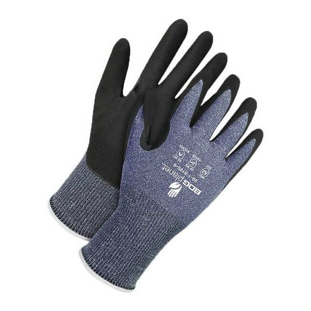 Cut-Resistant Coated Gloves, Cut Level A2 ,Nitrile ,Textured ,XL (10) 1 PR