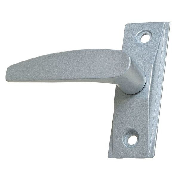Kaba Ilco Deadlatch Lever Handle,Aluminum 456-S-LH-01-AL