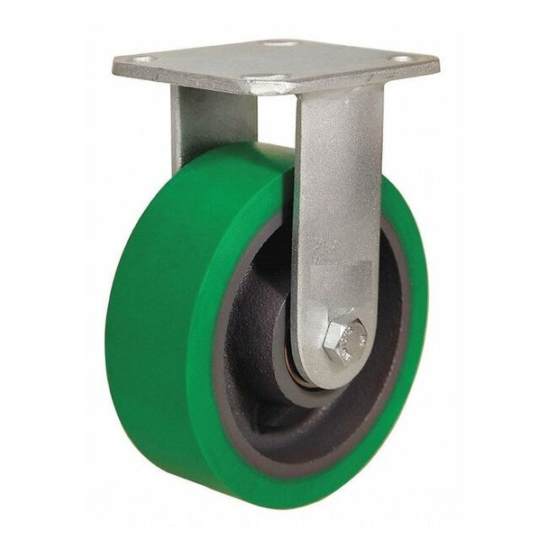 Manufacturer Varies Plate Caster,Rigid,Polyurethane,7 1/2"H 5VG64