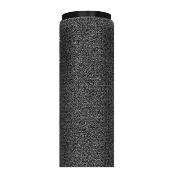 Entrance Mat, Polypropylene, 3/8 in Thick, Charcoal, 2 ft W x 3 ft L