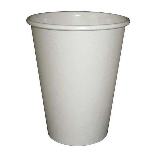 Dixie Disposable Hot cup 8 oz. White, Paper, Pk1000 5338W