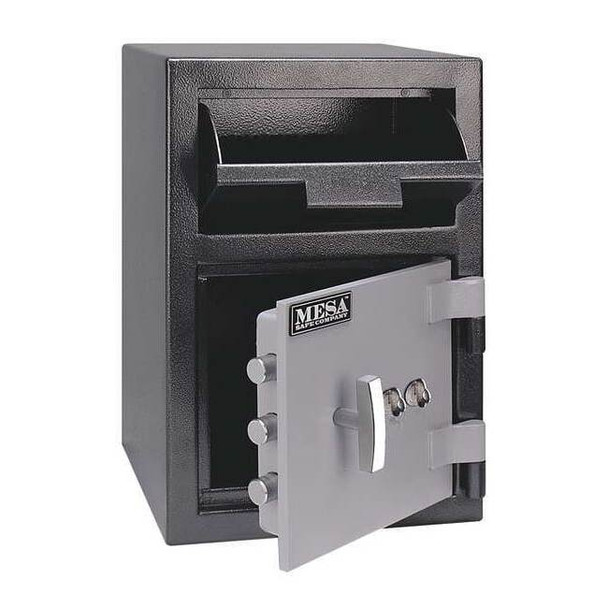 Mesa Safe Co Depository Safe with Key Lock 86 lb, 1 cu ft, 12 ga Steel MFL2014K