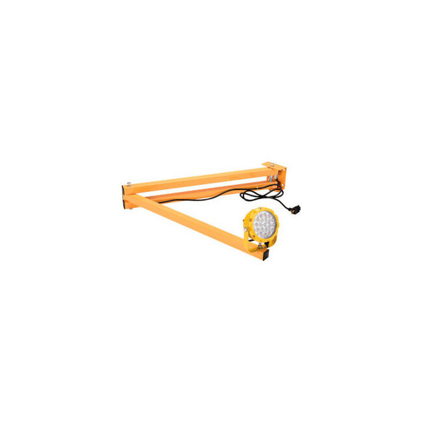Global Industrial LED Dock Light w/ 60"" Arm 30W 3000 Lumens 5000K On/Off Switch