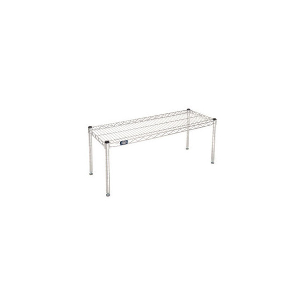 Nexel Chrome Wire Dunnage Rack - 36""W x 14""D x 14""H
