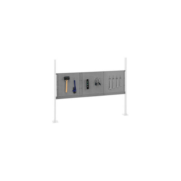 Global Industrial 18"" & 36"" Pegboard Panel Kit 60""W Gray