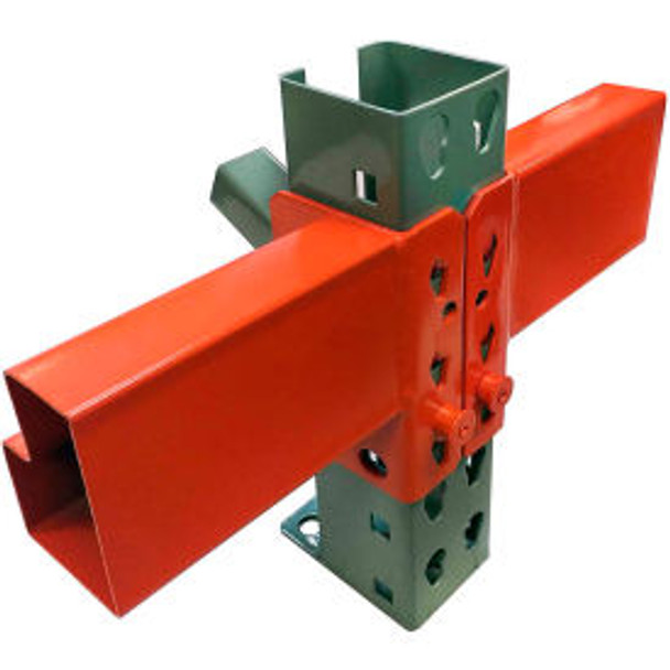 Global Industrial 48 Inch Pallet Rack Beam - Slotted 5610 lbs cap (2Pcs)