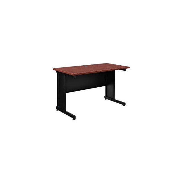 Interion Traditional Office Desk 48""W x 24""D x 30""H Mahogany