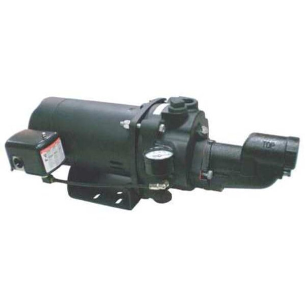 Dayton Shallow Well Jet Pump,CI,3/4HP,115/230V 5UXK0