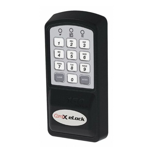 Compx Elock Elect Keyless Lock,Keypad,5 17/32 in H 150-KP-CAB