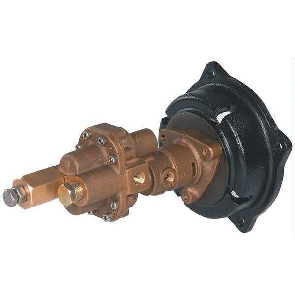 Dayton Rotary Gear Pump Head, 3/8 In., 3/4 HP 4KHC1