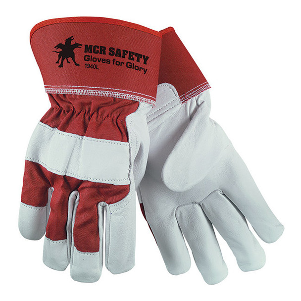 MCR Safety® Goatskin Leather Gloves For Glory