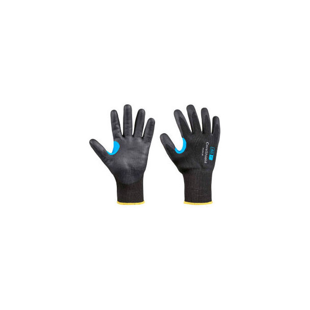 CoreShield 26-0513B/9L Cut Resistant Gloves Nitrile Micro-Foam Coating A6/F Size