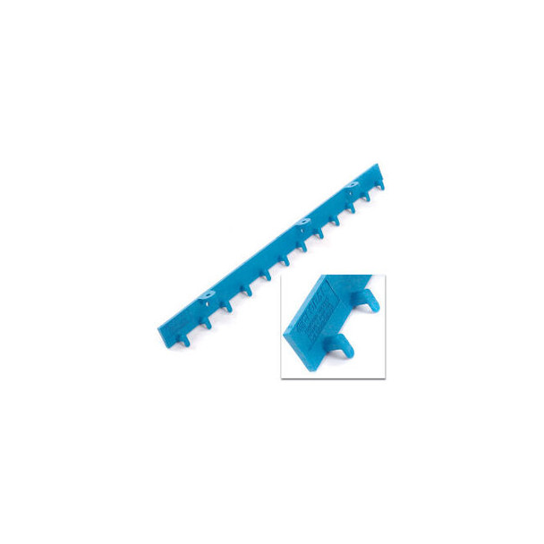 Global Industrial 8'L Standard Strip Curtain Door Mounting Bracket Kit - (4) 2'