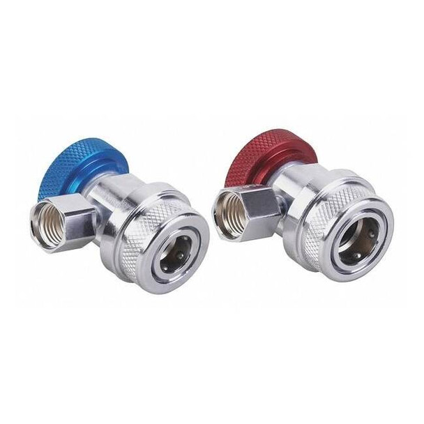 Robinair Coupler, 1 Red, 1 Blue 18192