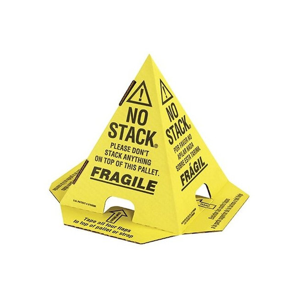 Manufacturer Varies PalletCones,8inL,8inW,Black,Yellow,PK50 CONEYW