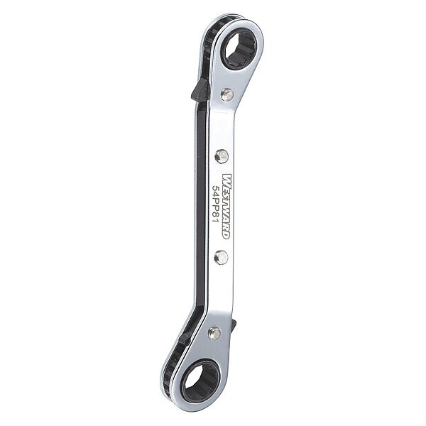 Westward Ratcheting Box End Wrench,6-1/2" L 54PP81