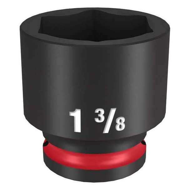 1-3/8 in. SHOCKWAVE Impact Duty 1/2 in. Drive Standard 6 Point Impact Socket
