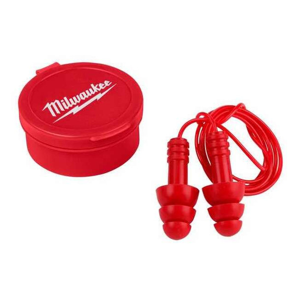 Milwaukee Tool 3PK Reusable Corded Earplugs 48-73-3151