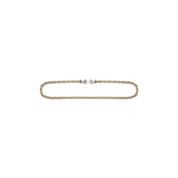 System 7 Binder Chain, Trade Size 3/8 in, 6,600 lb Working Load Limit, Yellow Chromated Zinc Electroplate