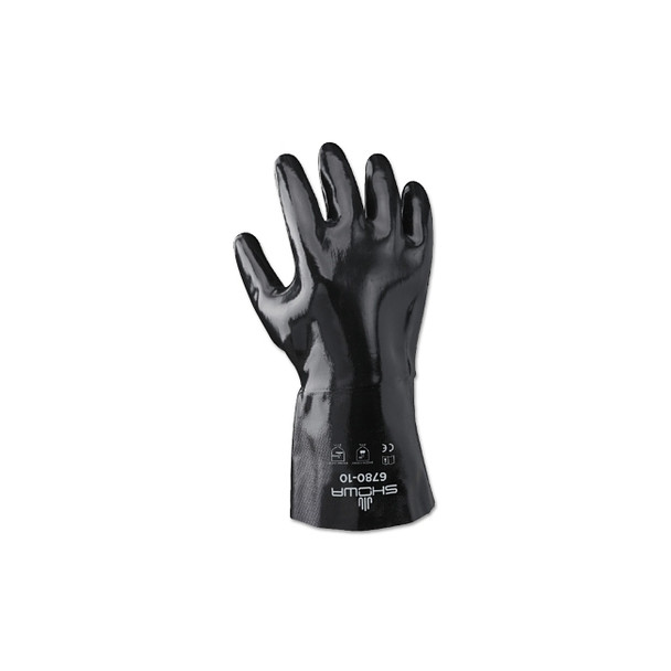 Neoprene 12 in Gauntlet, Black, Smooth, Large