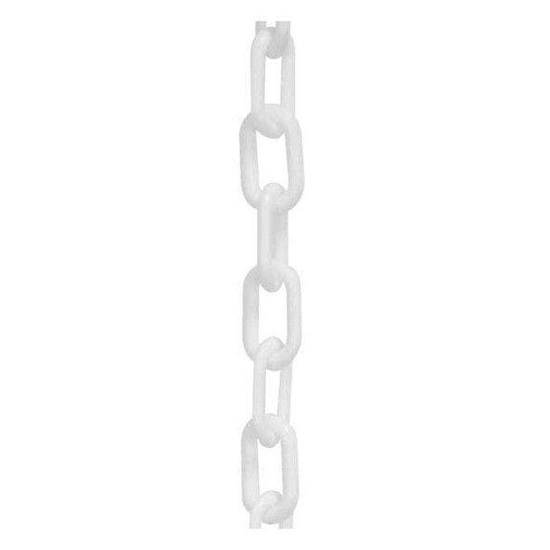 Manufacturer Varies Plastic Chain, White, 100 ft Length, Gloss 51001-100