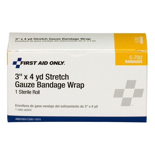 Sterile Stretch Gauze Bandage (Unitized Refill), 3" x 4 yd, 1/Each