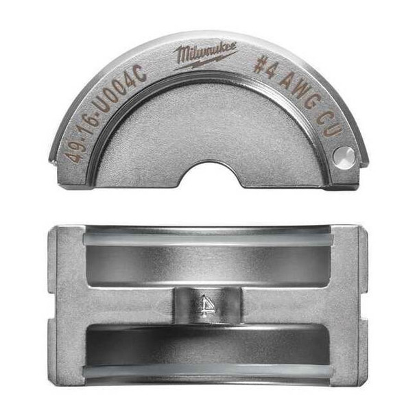 Milwaukee Tool No. 4 Copper U Style Die 49-16-U004C