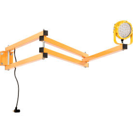 Global Industrial LED Dock Light w/ 90"" Arm 30W 3000 Lumens 5000K On/Off Switch