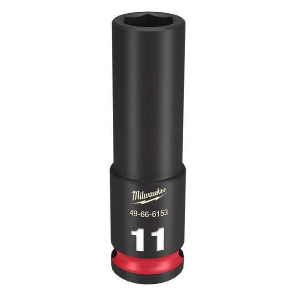 11mm SHOCKWAVE Impact Duty 3/8 in. Drive Deep Well 6 Point Impact Socket