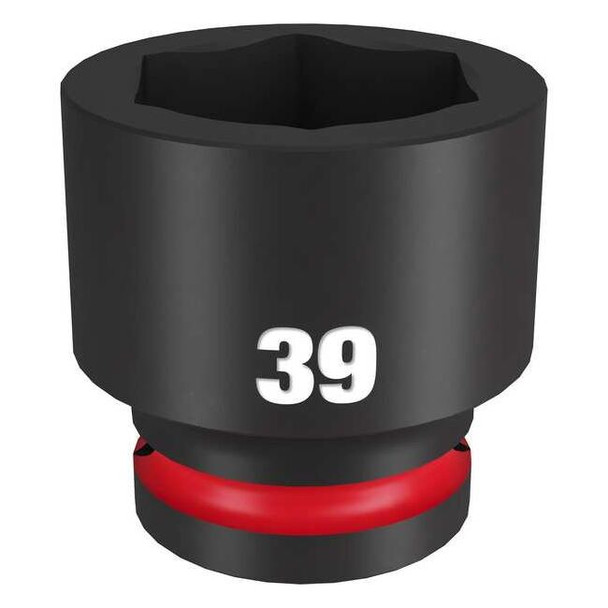 39mm SHOCKWAVE Impact Duty 3/4 in. Drive Standard 6 Point Impact Socket