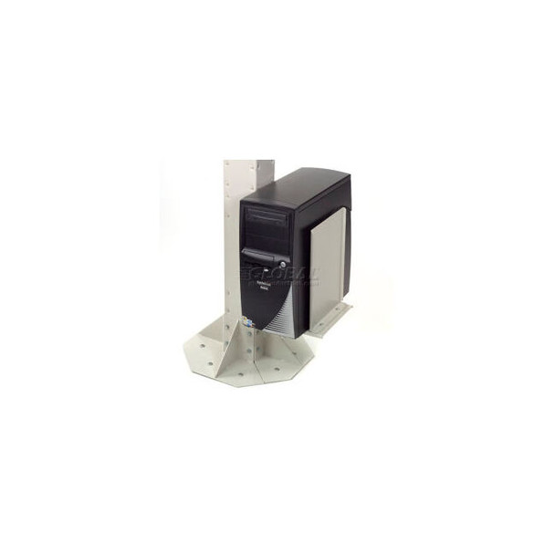 Global Industrial Computer CPU/UPS/Power Supply Holder - Beige
