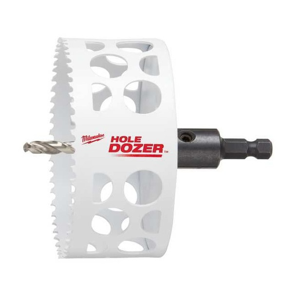 Milwaukee Tool 4" HOLE DOZER Bi-Metal Hole Saw with Arbor 49-56-9685