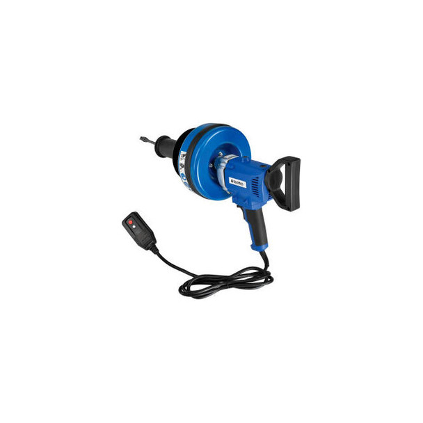 Global Industrial Electric Handheld Drain Cleaner For 3/4""-3""ID 0-500 RPM 3 Ca