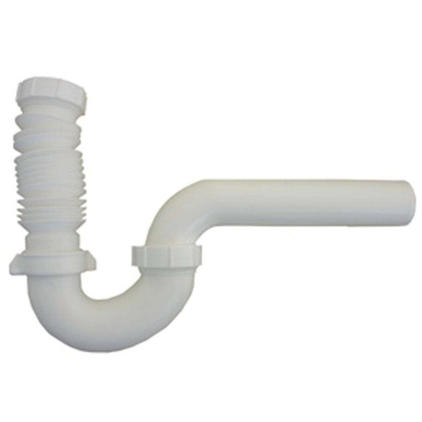 Lasco 1-1/2 In. White Plastic P-Trap 03-4235