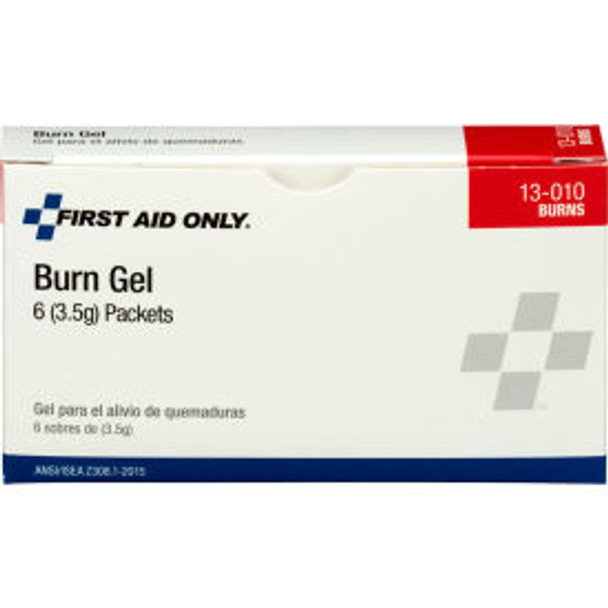 First Aid Only Burn Gel Packets 6/Box