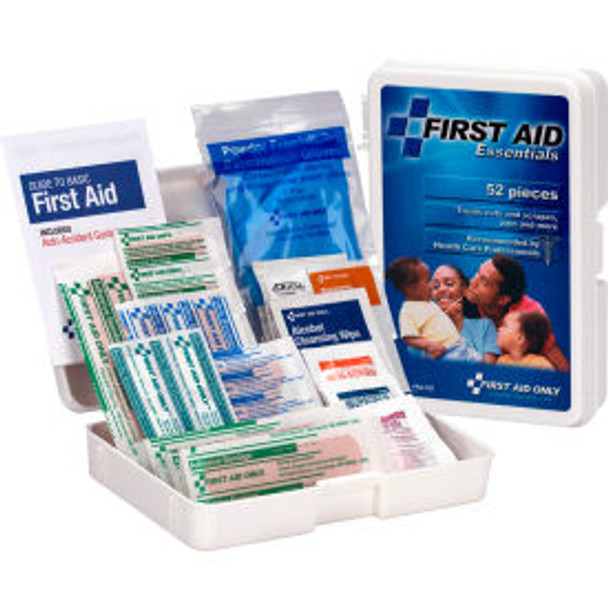 First Aid Only Personal First Aid Kit Plastic Case 52 Piece