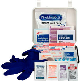 First Aid Only Travel First Aid Kit Plastic Case 68 Piece