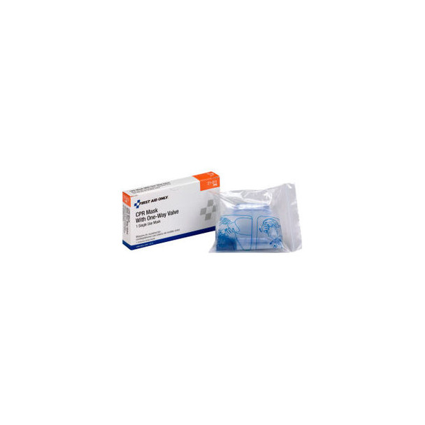 First Aid Only CPR Mask with One-Way Valve 1/Box