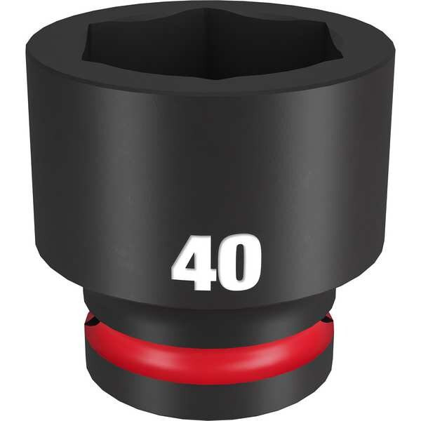 40mm SHOCKWAVE Impact Duty 3/4 in. Drive Standard 6 Point Impact Socket